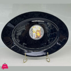 Danny Home Plate Opal Glass 14 Inch 1 Pcs