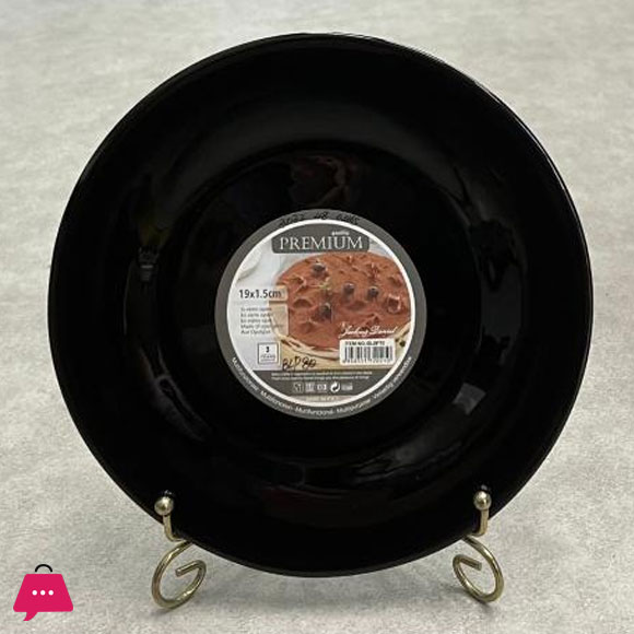 Danny Home Porcelain Dessert Plate Opal Glass 10 Inch 1 Pcs