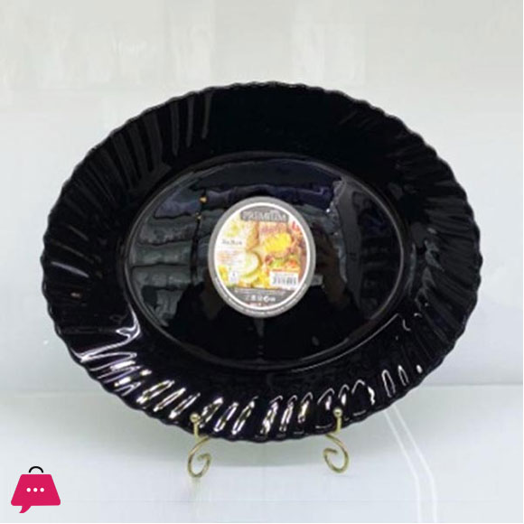 Danny Home Serving Plate Opal Glass 12 Inch 3 Danny Home Serving Plate Opal Glass 12 Inch