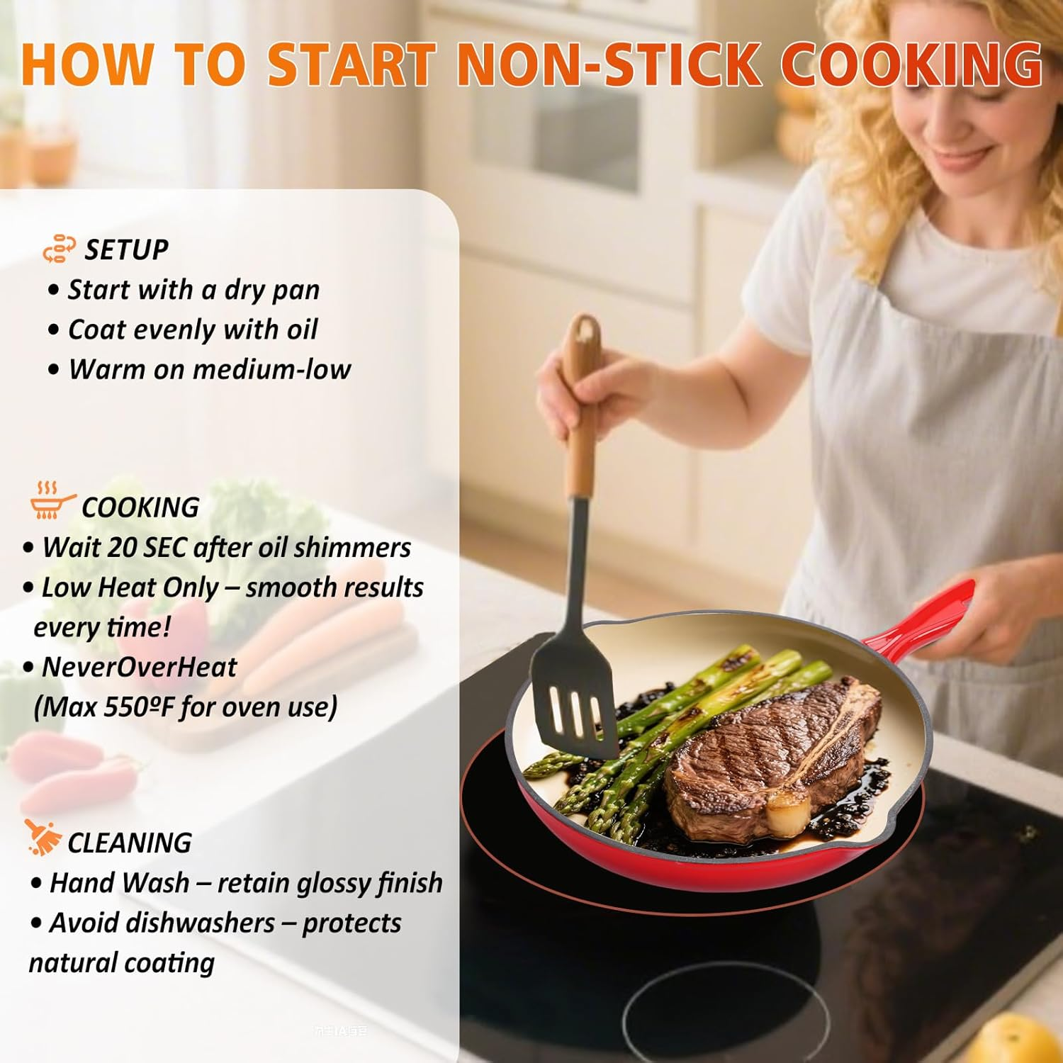 Enameled Cast Iron Cookware Set - 7 Piece 16 Enameled Cast Iron Cookware Set - 7 Piece