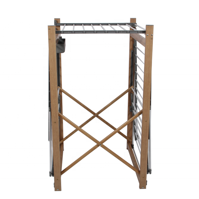 Factory High Quality Deluxe Wood Foldable Home Laundry Drying Rack Clothes Dryer Rack And Use Outdoor Or Indoor Drying Shelves 10 Factory High Quality Deluxe Wood Foldable Home Laundry Drying Rack Clothes Dryer Rack And Use Outdoor Or Indoor Drying Shelves