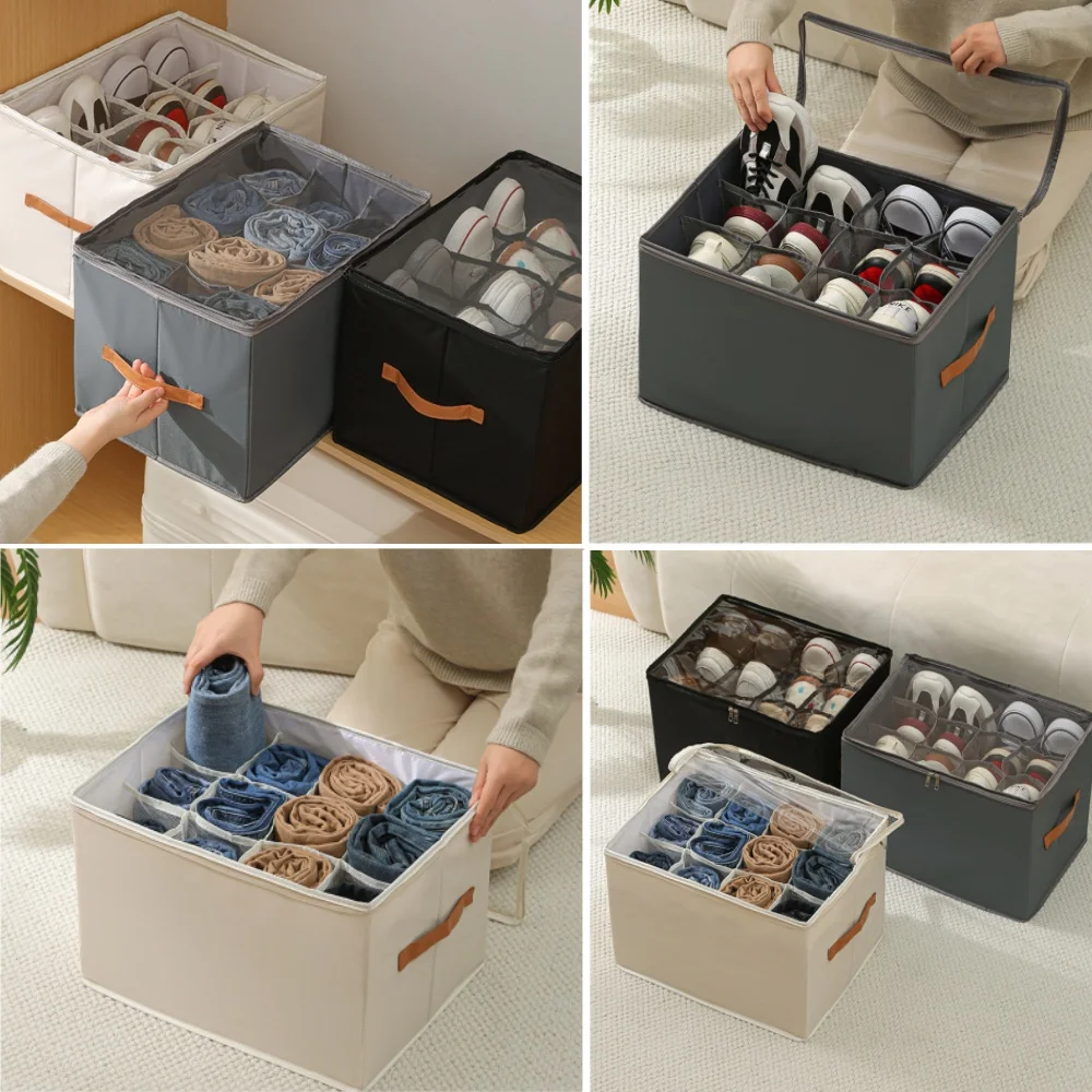 Storage Box With Transparent Cover For Clothes Shoe 30 Storage Box With Transparent Cover For Clothes Shoe