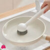 Kitchen Pot Brush for Home Use Long Handle
