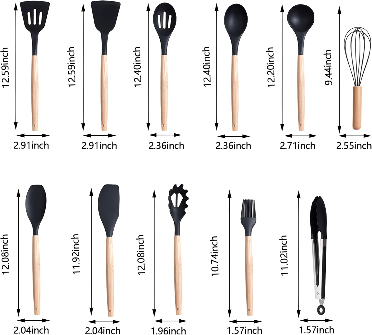 Kitchen Utensils Set And Knives Set 19-In-1 7 Kitchen Utensils Set And Knives Set 19-In-1