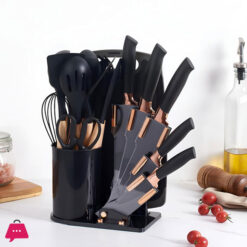 Kitchen Utensils Set and Knives Set 19-in-1