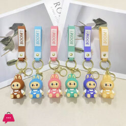 Labubu Mobile Phone Pendant Keychain 1-Pcs