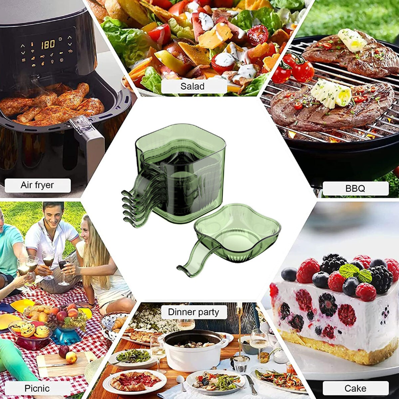 Mini Dpping Plates Set Of 6