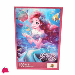Princess Glitter Jigsaw Puzzle – 100 Pcs