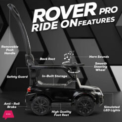Range Rover Ride On Baby Push Car With Light Music