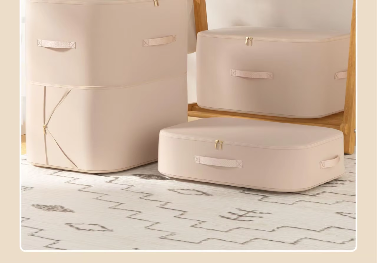 Self-Compressing Storage Bag Portable Organizer For Clothes Blankets 22 Self-Compressing Storage Bag Portable Organizer For Clothes Blankets