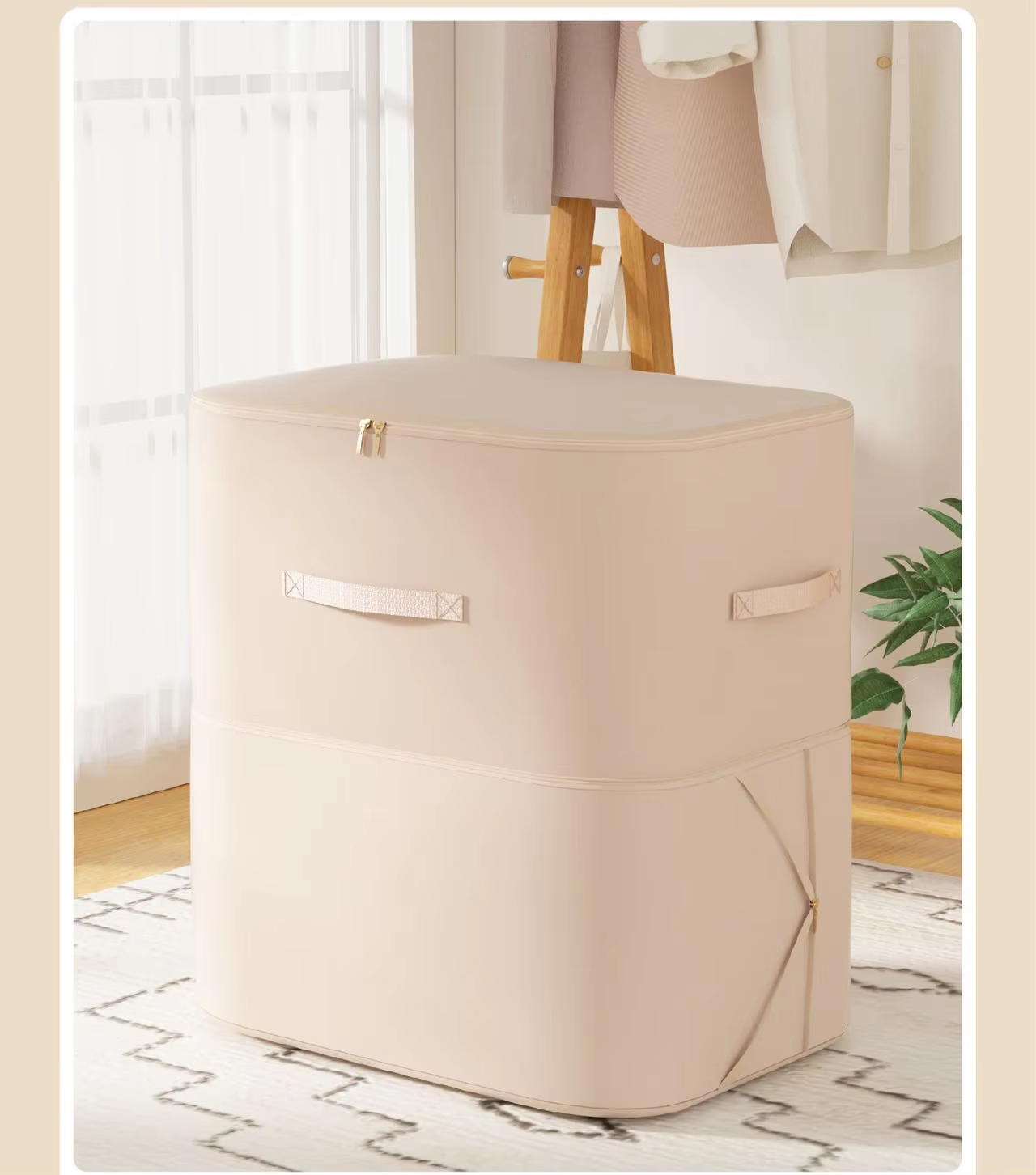 Self-Compressing Storage Bag Portable Organizer For Clothes Blankets 15 Self-Compressing Storage Bag Portable Organizer For Clothes Blankets