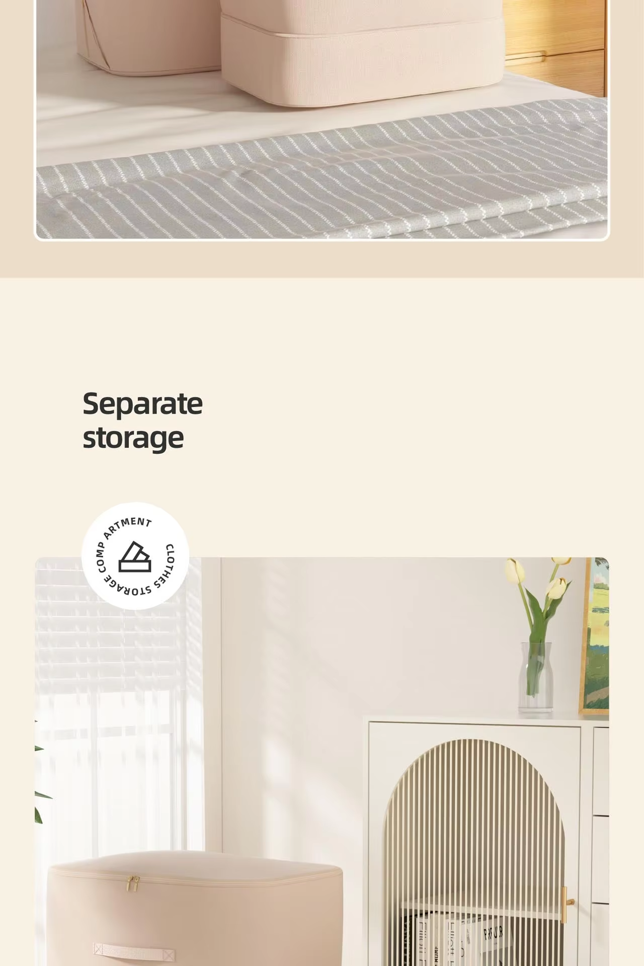 Self-Compressing Storage Bag Portable Organizer For Clothes Blankets 18 Self-Compressing Storage Bag Portable Organizer For Clothes Blankets