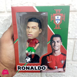Soccer Bobbleheads - Messi - Ronaldo - Mbappe Figures