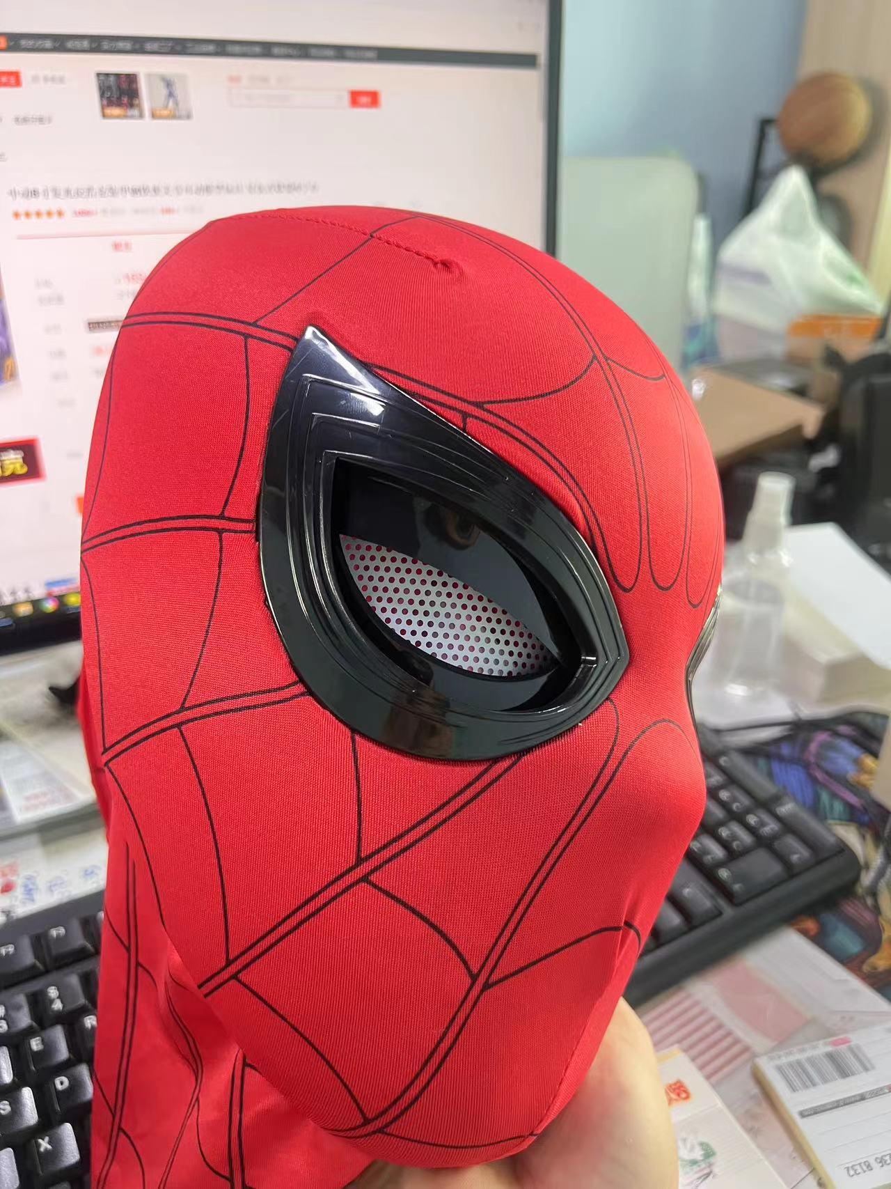 Spiderman Mask Ring Control Spiderman Mask With Wink Eyes 13 Spiderman Mask Ring Control Spiderman Mask With Wink Eyes