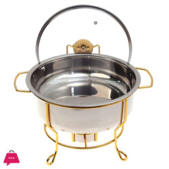 Stainless Steel Buffet Food Warmer Chafing Dish 6 Ltr