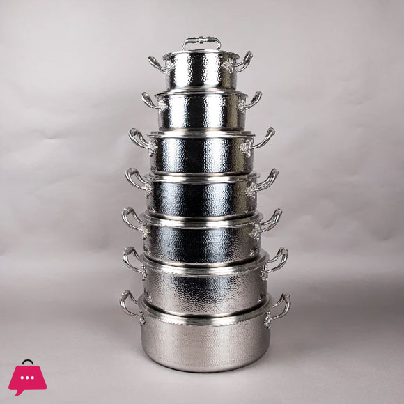 Tri-Ply Casserole With Lid Hand-Hammered Textured – 24Cm 10 Tri-Ply Casserole With Lid Hand-Hammered Textured – 24Cm - Image 8