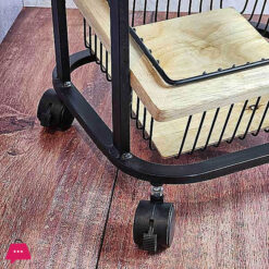 Touch Wood Luxury Potato Onion Basket 2-Steps