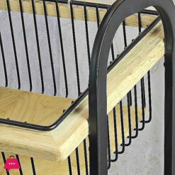 Touch Wood Luxury Potato Onion Basket 2-Steps