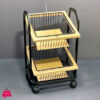 Touch Wood Luxury Potato Onion Basket 2-Steps