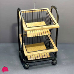 Touch Wood Luxury Potato Onion Basket 2-Steps
