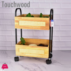 Touch Wood Modern Potato Onion Basket 2 Steps