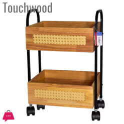 Touch Wood Modern Potato Onion Basket 2 Steps