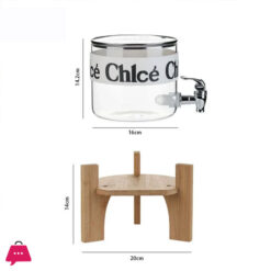 Transparent Beverage Juice Dispenser Kettle With Tap Capacity 2.3 Liter 9 Transparent Beverage Juice Dispenser Kettle With Tap Capacity 2.3 Liter