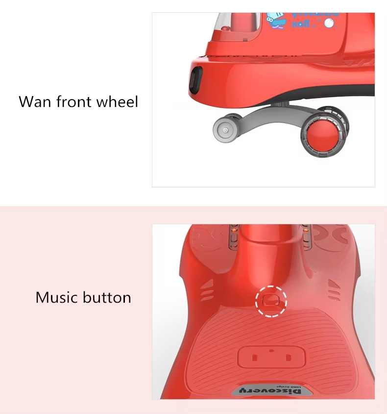 Twisted Baby Cars Adults Can Sit On Children'S And Baby Swing Car