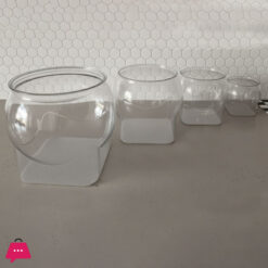 Plastic Wear-Resistant Aquarium Drop-Resistant Desktop Fish Bowl Goldfish Tank