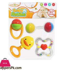 08 pcs Baby Rattles Toys New born Hand Bells Baby Toys 0 12 Months Teething safe Development Infant Early Educational Baby Rattles