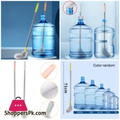19LTR Water Can Cleaning Brush 360 Rotating Long Handle Cleaner Brush Multicolour