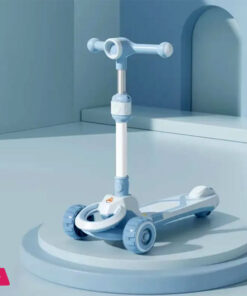 2-in-1 Can Sit on 2-8 Year-Old Kids Scooter