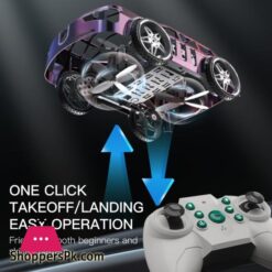 2 In1 Rc Drone Mini Car &Amp; With Lights