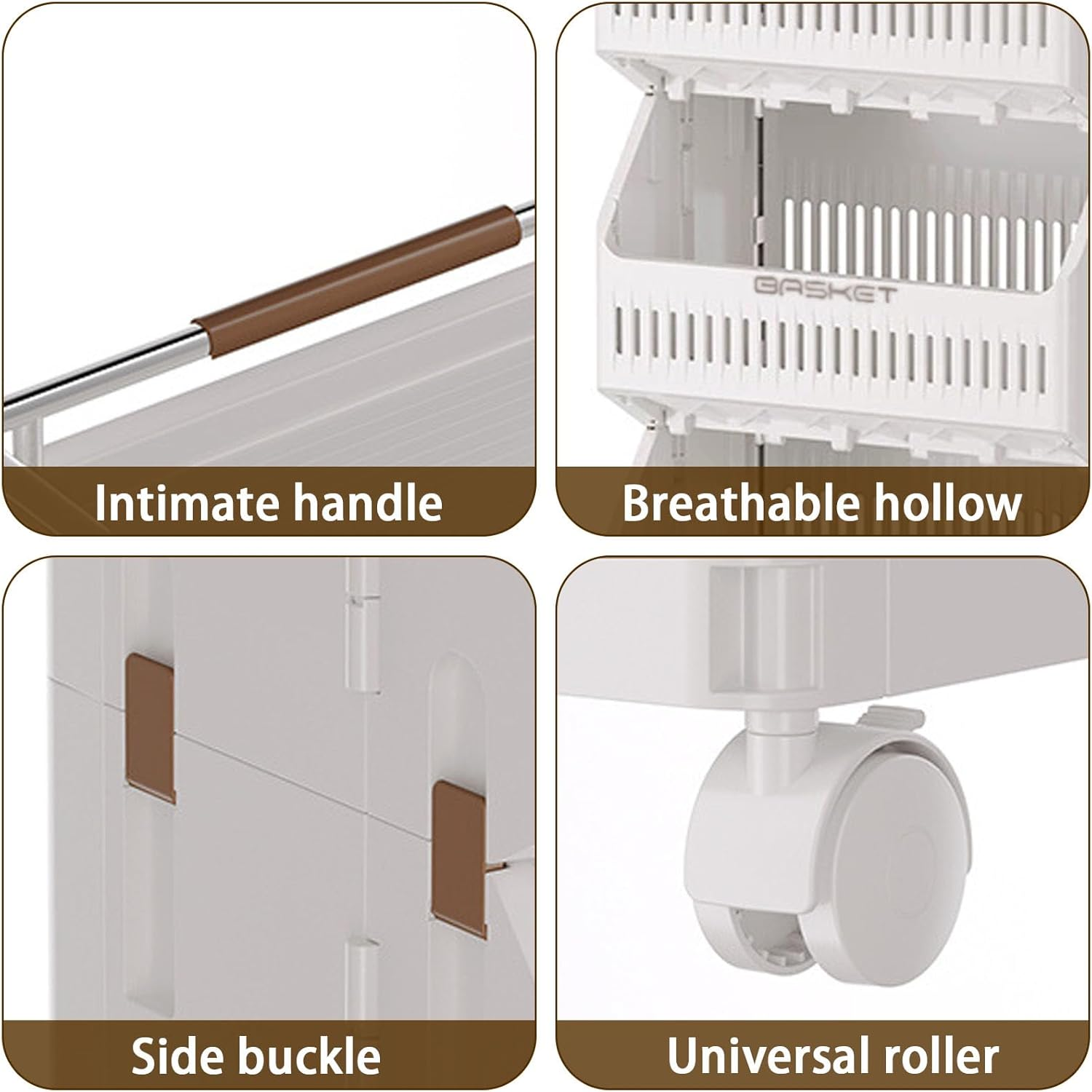 2-Tier Laundry Baskets Laundry Hamper Basket With Wheels 8 2-Tier Laundry Baskets Laundry Hamper Basket With Wheels