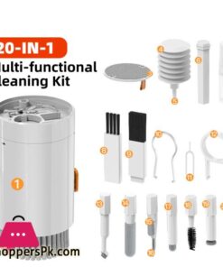 20 in 1 Cleaning Kit For Computer Keyboard Headphone Keycap Puller Cleaner Kit for Camera Laptop Mobil Phone Cleaning Tool
