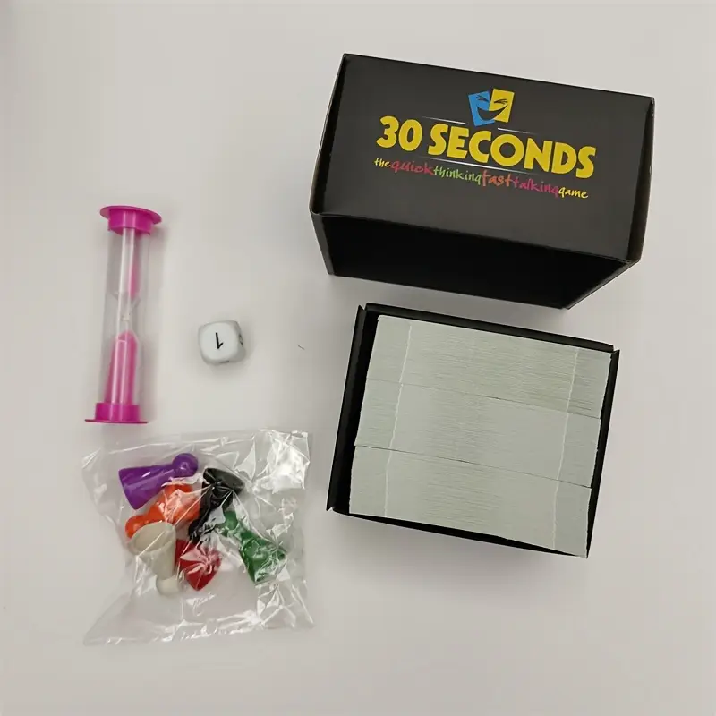 30 Seconds Board Game Birthday Gift And Family Game