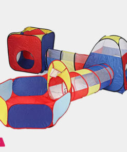 5 in 1 Multicolor Ball Pit Tunnel Tent House Multicolor