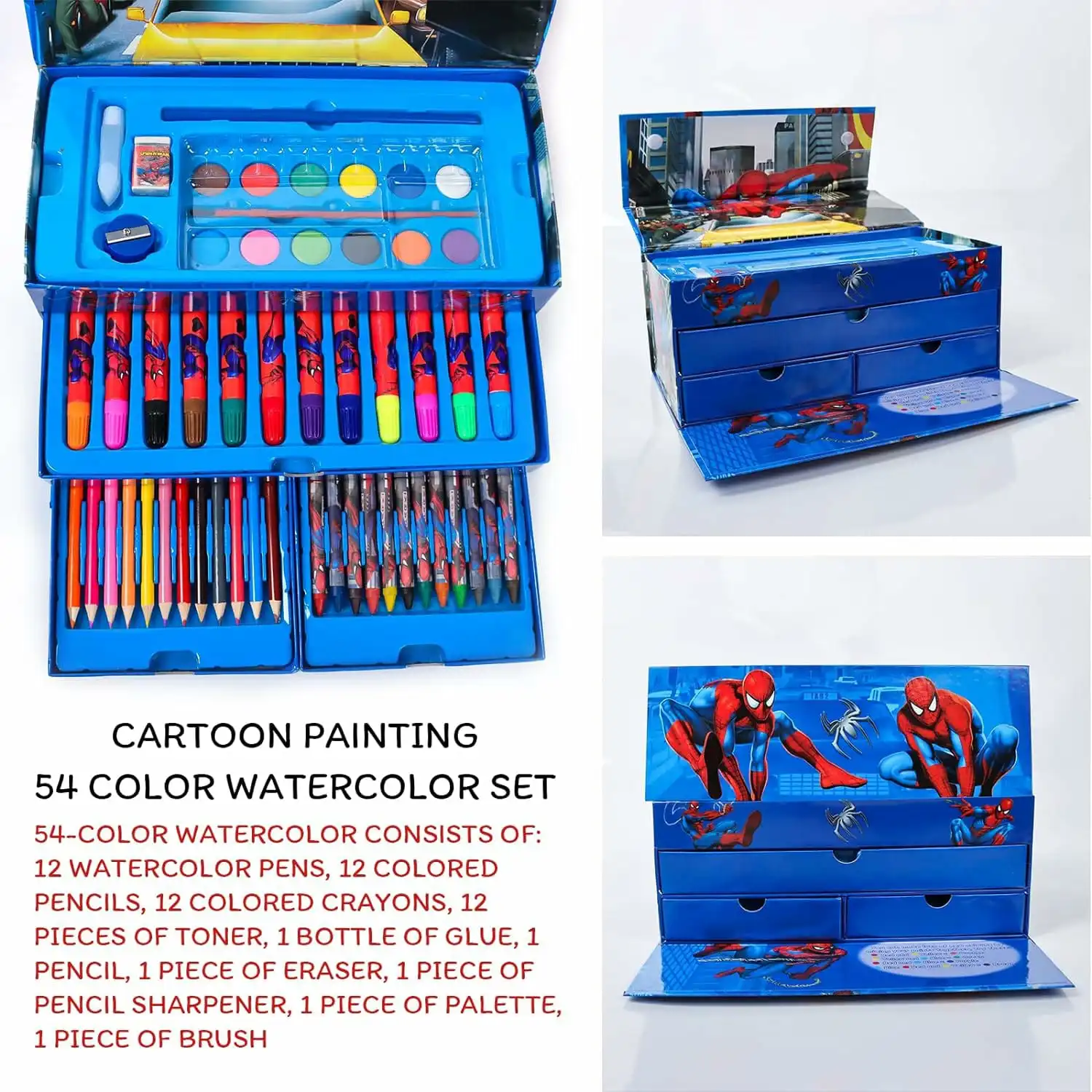 54 Pcs Colour Kit For Kids