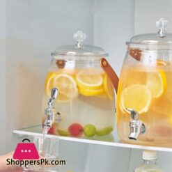 Acrylic Plastic Beverage Dispenser Lemonade Stand Easy Flow Beverage Liquid Drink Container For Picnic Parties