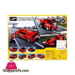 Architect Multificence Sports Cars Building Decool blocks 10 IN 1 Set 31017 217pcs