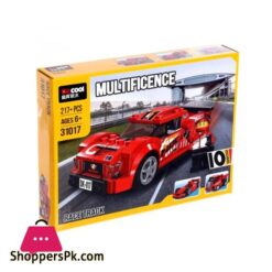 Architect Multificence Sports Cars Building Decool Blocks 10 In 1 Set 31017 217Pcs