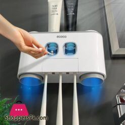 Automatic Toothpaste Dispenser Bathroom Accessories Set Toothbrush Holder Set