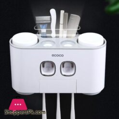 Automatic Toothpaste Dispenser Bathroom Accessories Set Toothbrush Holder Set