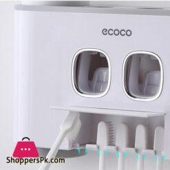 Automatic Toothpaste Dispenser Bathroom Accessories Set Toothbrush Holder Set