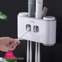 Automatic Toothpaste Dispenser Bathroom Accessories Set Toothbrush Holder Set