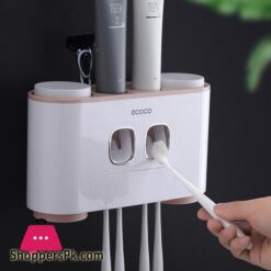 Automatic Toothpaste Dispenser Bathroom Accessories Set Toothbrush Holder Set