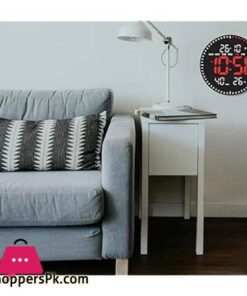 Digital Wall Clock With Remote Control Function