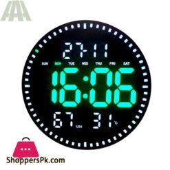 Digital Wall Clock with Remote Control Function