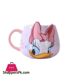 Disney Mickey Mouse Minnie Mouse Dondonald Daisy Duck Couple Ceramic Cup Coffee Cup Big Belly Cup