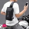 Mens Sling Crossbody Bag Chest Shoulder Messenger Backpack USB Port